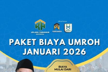 Cover Paket Biaya Umroh Januari 2026