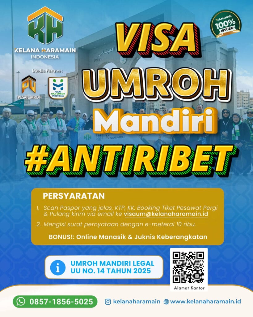 Visa Umroh Mandiri Murah Terpercaya se-Indonesia